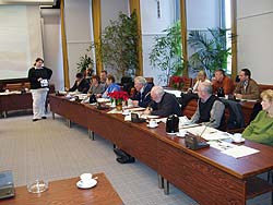Sitzung des Projektarbeitskreises im Rathaus der Stadt Löhne