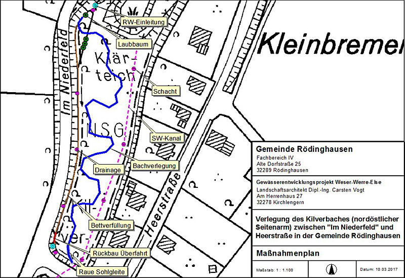 kilverbach oestl im niederfeld bachverlegung in das tal karte